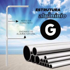 ESTRUTURA PARA WIND BANNER BEE2