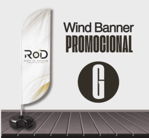 Wind Banner Completo Rod-G