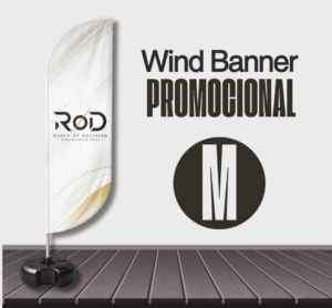 Wind Banner Completo Rod-M