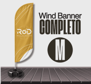 Wind Banner Completo Rod-M